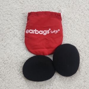 Sprigs Black Earbags Red Pouch Size M